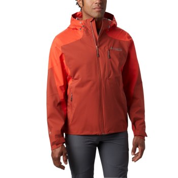 Columbia Titan Pass 2.5L Shell, Chamarras Rojos Para Hombre | 653021-MBV